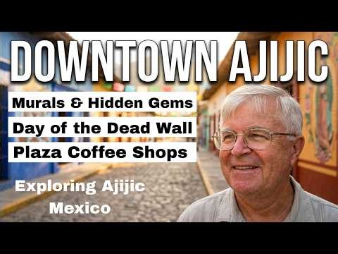 Ajijic Downtown Walking Tour: Hidden Courtyards, Murals & Historic Plaza & Church
