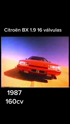 Citroën BX GT 1.900cc 16 válvulas 160cv, una rareza verlos hoy en día #citroen #coche #motor #80s #short #anuncio #car #automocion