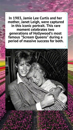 Jamie Lee Curtis and Janet Leigh 1983 🎬