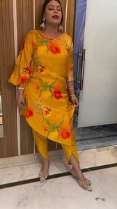 3.5K views · 23 reactions | Booking numbers 9065125000,9266644485 Beautiful pure muslin 2pc kaftan set with tulip pant Sizes-38-44,Book now For more information & queries,Follow our Instagram page﫶 Our instagram page link https://www.instagram.com/aarfacreations?igsh=MXEwb3dwajczNW96OA== #Aarfa #kurti #muslin #tulip #latest #desighner #dress #amazing #quality #fabric #order #Now | Aarfa Creations | Facebook