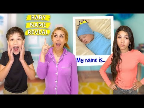 Familia Diamond! BABY NAME REVEAL Familia Diamond