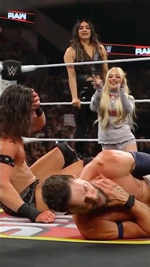 Always gotta keep an eye out for a member of The Judgment Day 😳🔨 #WWERaw