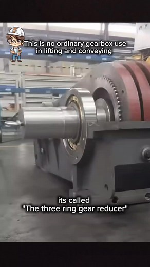 Wow the operation of three ring gear reducer gear box.. please leave your thought guys. #fypシ゚viralシfypシ゚ #equipment #tools #mechanical | Pinoy thinking tools