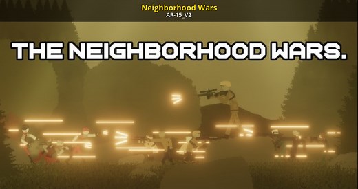 Neighborhood Wars Mod for People Playground | PP Mods