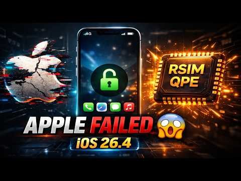 🚀 Updated Method 2026: Unlock iPhone with RSIM QPE on iOS 26.4