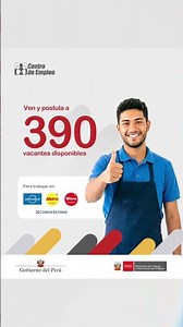 Telling Lili that there are 390 job openings at Cencosud and Cornerstone 🙌💪