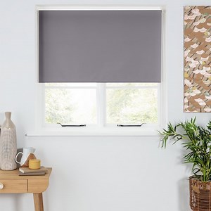Buy Argos Home Blackout Slate Grey Roller Blind - 60cm | Blinds | Argos