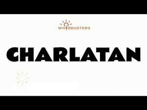CHARLATAN (noun) Meaning with Examples in Sentences | GRE GMAT LSAT SAT