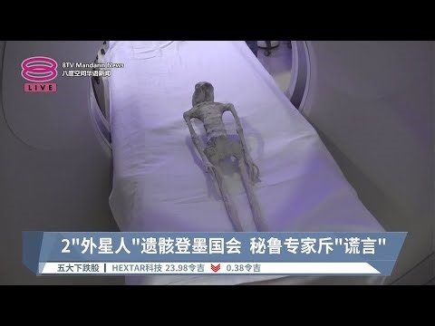 X光剖验"外星人"遗骸 墨国专家:属"单一骨架"【2023.09.19 八度空间华语新闻】