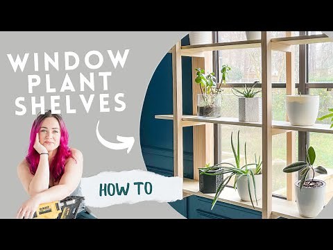 DIY Window Plant Shelves: The Ultimate Greenery Hack!