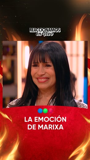 Masterchef Argentina on Instagram: "Desde el stream también nos emocionamos con Marixa y con sus momentos de felicidad en el programa 😢✨ #MasterchefCelebrity | Hoy a las 21:30hs por nuestro canal de YouTube con @gregorossello y @natijota 📲 #StreamsTelefe"