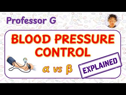 Blood Pressure Control Explained: Alpha vs Beta Adrenoceptors