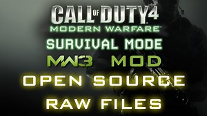 COD4 Survival MW3 Mod Open Source Raw Files