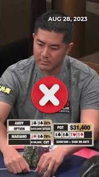 Me vs Andy: Overbet War ⚔️