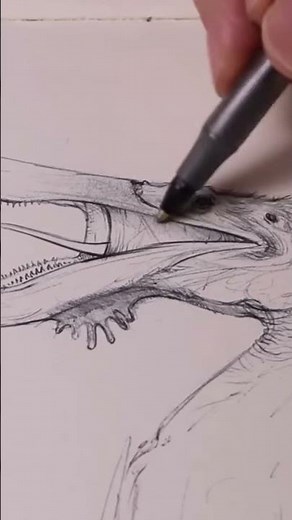 🖋️You can Learn PEN Drawing In Just 10 Minutes Per Day🕒