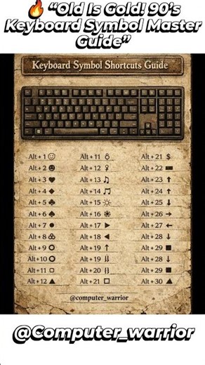 Classic Keyboard Secrets That Still Work Today!😏