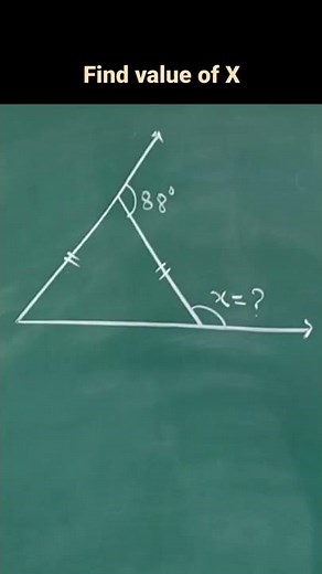 Find angle of triangle