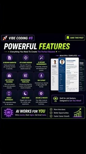 Build an AI Resume Builder Without Coding | Vibe Coding #8