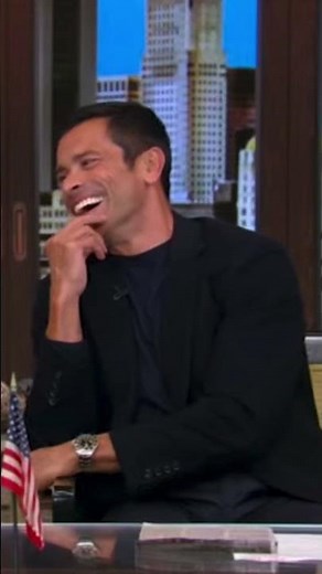 Kelly Ripa Exposes Mark Consuelos' "Noisy" Workout Habit #shorts