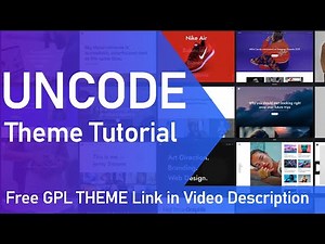 How to create an agency website it Wordpress and Uncode Theme - Uncode wordpress theme tutorial