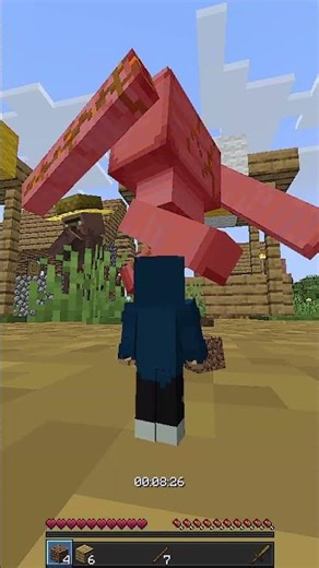 ماين كرافت ولكن حجمبي بحجم النملة !! #minecraft #ماينكرافت