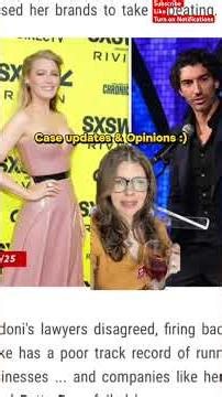 Blake Lively and Justin Baldoni Case Updates