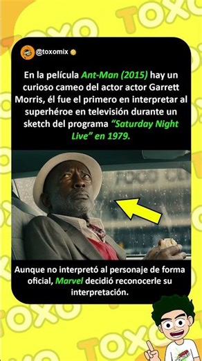 En la película Ant-Man (2015) hay un curioso cameo del actor... #curiosidades