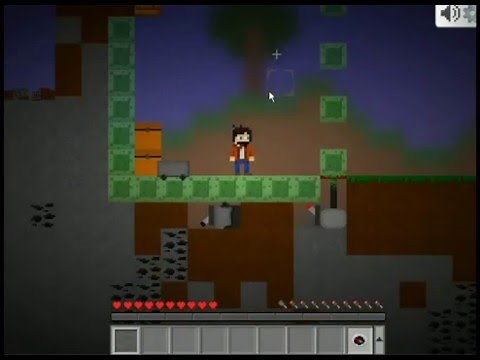 2D Minecraft - Mine Blocks 1.26 - Skins and Minecarts