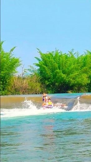 Floating Thrill Ride | Yangshuo Bamboo Raft Rush#shortsfeed #shorts