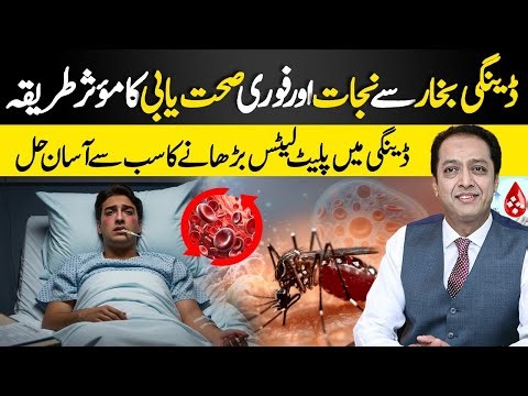 Dengue Treatment: Best Natural Diet to Increase Platelet Count | Dr. Shahid Nadeem