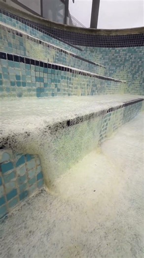 The servant had to pay a heavy price for cleaning the swimming pool