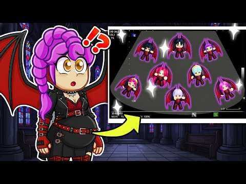 VAMPIRE RUMI Is PREGNANT with OCTUPLETS in Roblox! 😱🦇 | KPop Demon Hunters