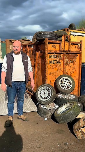 10K views · 40 reactions | We talk about saving old wheels, including Saab and Ford wheels that have been brought in. We have a collection of three-spoke Saab wheels available if anyone is interested. We also mention ~ | CBpugh Metal Recycling | Facebook