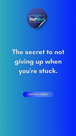 The Secret to Never Giving Up in Coding 💻 #CodingLife #Motivation