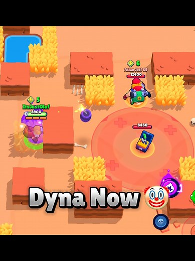 Dyna Now Vs Before ❤️ #brawlstars | brawl stars