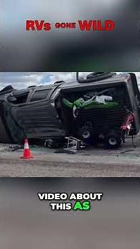 European RV Crash Inside a Destroyed Motorhome