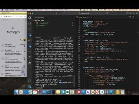 Comment j’ai envoyé mon premier SMS depuis un shell Linux avec l’API Orange