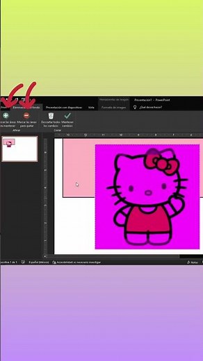 Así de fácil puedes quitar el fondo a una imagen en Powerpoint 😲