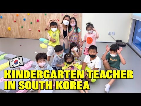KINDERGARTEN TEACHER IN SOUTH KOREA 🇰🇷