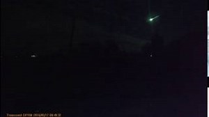La vidéo du Québécois qui a filmé la météorite