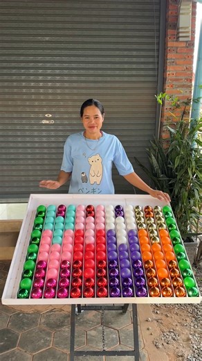 Watch This! Color Balls Sorting ASMR | Neakru TVBalls