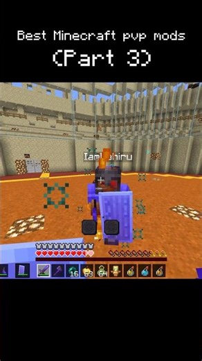 Mods to make you better at pvp #minecraft
