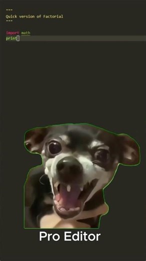 Write Factorial Quick Code!