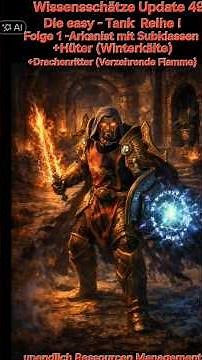 Wissensschätze Update 49 Arkanist Tank build mit Subklassen ( Hüter und Dk) unendliche Ressourcen!!!