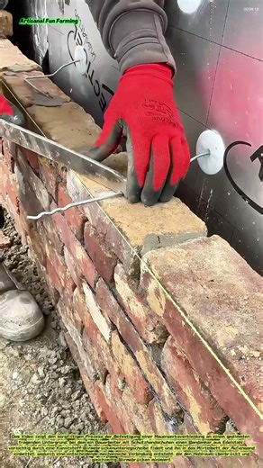 Präzision bei Gebäudehüllensystemen: Einbau von thermischen Trennankern für den Hohlwandbau