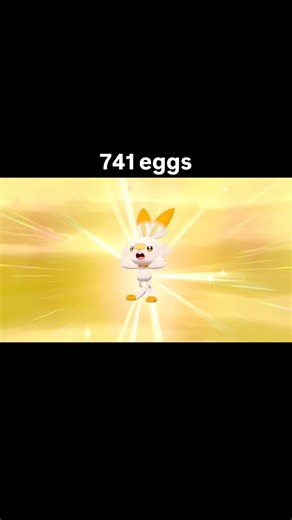 Trico (งツ)ว on Instagram: "741 eggs for shiny scorbunny ! #pokemon #pokemonsword #shiny #shinypokemon #shinyscorbunny"