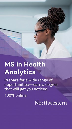 Data science for healthcare—classes are taught by experts from Northwestern Medicine and other leaders in the field. | Northwestern University School of Professional Studies | Facebook