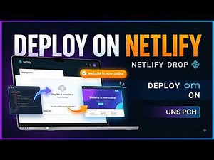 Learn How to Deploy Code on Netlify Drop | Beginner Friendly Practical Guide | Deploy Websites