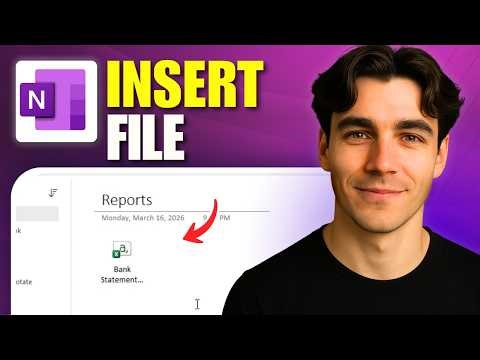 How To Insert A File Into OneNote (Tutorial 2026)