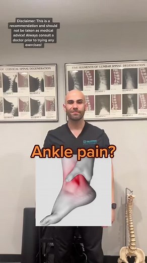 45K views · 305 reactions | Ankle pain? Try this and share! #ankle #anklepain #anklepainrelief #helpfultips #tips #lifehacks #viral #chiropractor #stretch #parati #fyp | Prime Performance Chiropractic & Wellness Clinic | Facebook